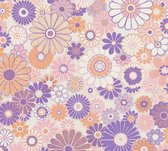 RETRO BEHANG | Floraal - meerkleurig - A.S. Création Retro Chic