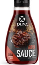 PURE Low Carb Sauce - BBQ - 425ml - caloriearm & vetarm - dip saus - dieet