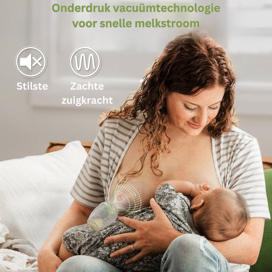  - Borstkolf Vrouwen - Handmatige borstkolf, 100 ml, draagbaar borstschild met lieveheersbeestjespatroon, 75 ml, set