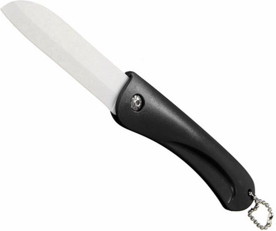 couteau céramique - couteau pliant - Zwart