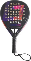 Brabo Tribute 3KT Teardrop - Padelracket - Paars met rood