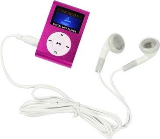 CHPN - Muziekspeler - MP3 speler - Roze - MP3-Speler - Muziek afspelen - Excl SD kaart - Music player - CHPN