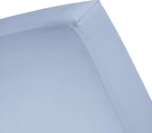Briljant Jersey hoeslaken - Hemel - 1-persoons extra lang (90x210/220 cm) � (100x200 cm) Blauw