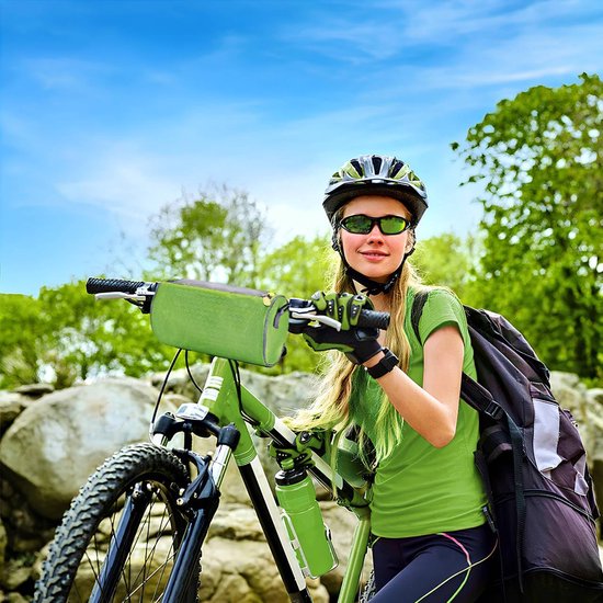 KlickFix 0211EBL Lenkeradapter mit Schloss für eBike Displays