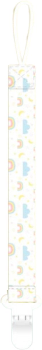 Goedkoopste Speenkoord regenbogen - speenketting regenboog - speenkoord clip