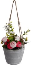 Pot opgehangen aan rozen 22,5 cm - Overig - Roze - Wit - SILUMEN