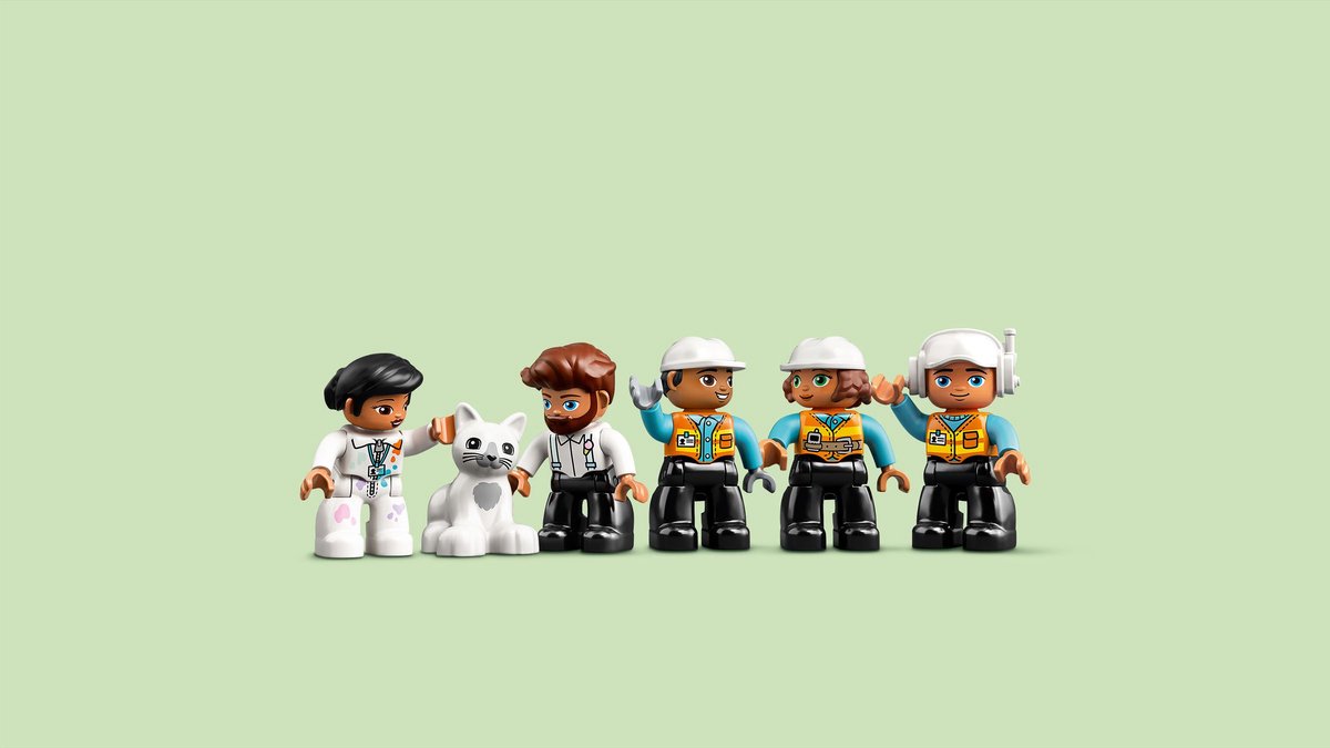 LEGO DUPLO Torenkraan & Bouwterrein 10933 — afbeelding 8