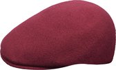 Kangol Gatsby Flatcap - Cranberry - Maat L (58-59cm) - Seamless Wool 507