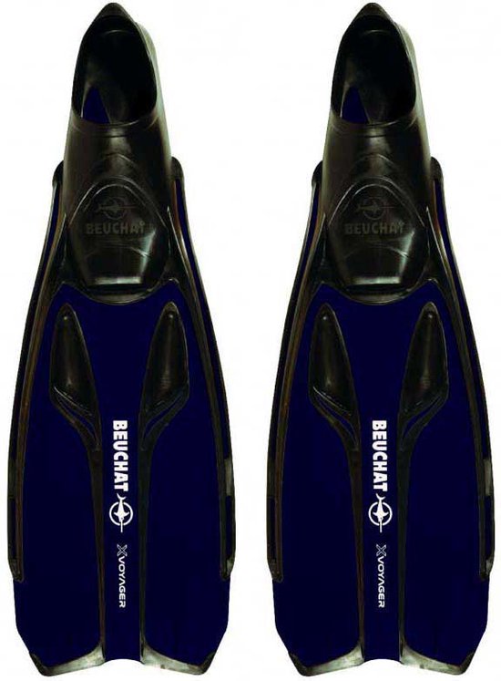Beuchat XVoyager Snorkeling Zwemvliezen EU 3637 Blue Deep bol