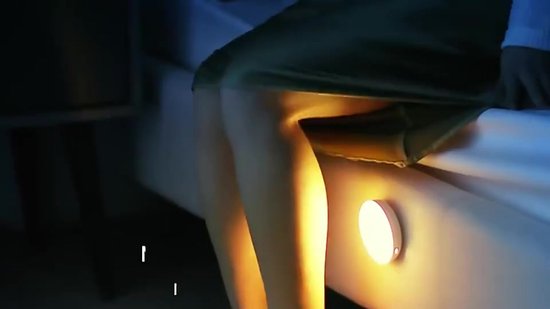 LED Verlichting met Bewegingssensor - Nachtlamp op Batterij - Draadloos Sensor - Kastverlichting - Trapverlichting - Nachtlampje - Zilver/Grijs (Warm Wit, 4