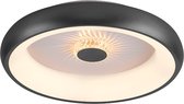 Vertigo Plafondlamp LED CCT 3100lm zwart d:45cm dimbaar - Modern - Leuchten Direkt