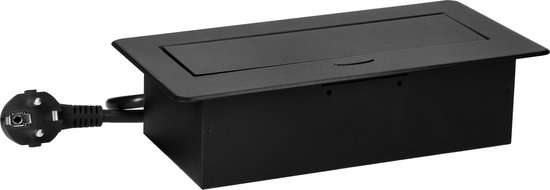3-voudige stekkerdoos met schakelaar - 3-voudige stekkerdoos - wit, Schakelaar, Type aansluiting: 3 x schuko, Voltage: 230 V, Ampere: 16 A, 1.5 Meter