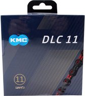 KMC X11 DLC Fietsketting 11 speed - Zwart/Rood