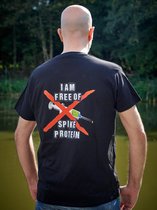 T-shirt Unvaccinated - I'm Free of Spike Protein - Size L