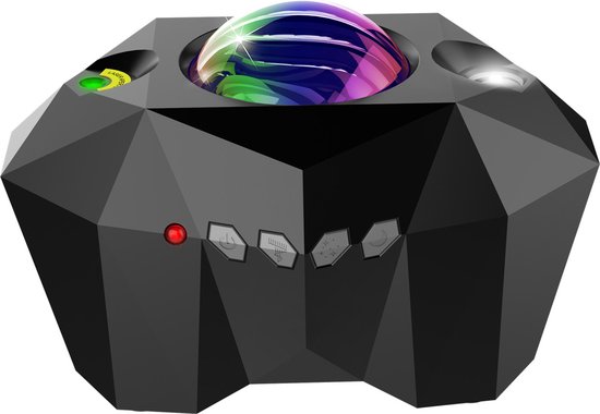 Galaxy Projector Noorderlicht - Aurora Sterren Projector - Zwart