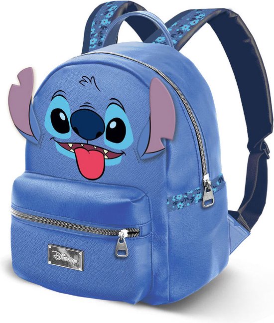 Karactermania Lilo & Stitch - Lilo & Stitch Backpack Stitch Heady Rugtas kinderen - Blauw