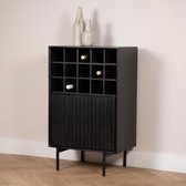 Cave à vin Madison | Bois de manguier Zwart