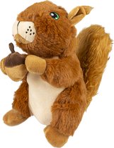 Duvoplus - Speelgoed Voor Dieren - Hond - Pluche Eekhoorn Cuddle 22x27x20cm Meerkleurig - 1st