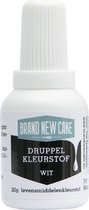 BrandNewCake® Druppel Kleurstof Wit 20gr - Eetbare Voedingskleurstof - Kleurstof Bakken
