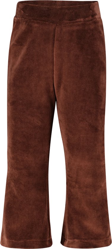 4President - Meisjes Flared Pants - Dark Brown - Maat 80