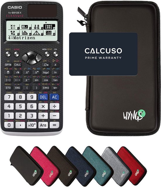 CALCUSO Basispakket zwart met Rekenmachine Casio FX 82 MS 2 CALCUSO Basispakket zwart met Rekenmachine Casio FX 82 MS 2