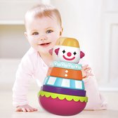 JollyToddler - Baby Tumbler - Educatief - Kleuren - Peuter - Baby - Leren - Stapelen - Clown - Tumbler