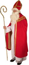 Sinterklaas kostuum - inclusief luxe krul staf 203 cm