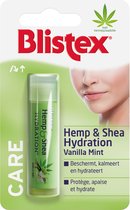 Blistex Lippenbalsem Hemp & Shea Hydration - 6 Stuks - Voordeelverpakking