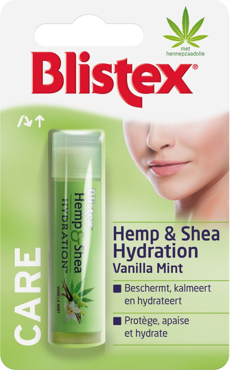 BLISTEX Lippenbalsem Hemp & Shea Hydration 6 Stuks Voordeelverpakking
