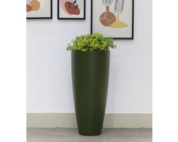 Kentucky S | Bloempot | green Ø37 x H80 cm