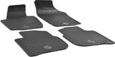 DirtGuard rubberen voetmatten geschikt voor Seat Toledo IV 07/2012-04/2019, Skoda Rapid 07/2012-12/2019
