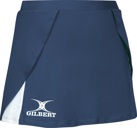 Gilbert Netball Helix II Skirt - W 14 - Navy
