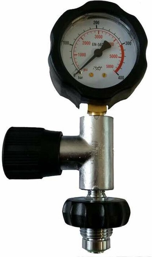 Manomètre de test de pression pour cylindre de plongée ou de tir