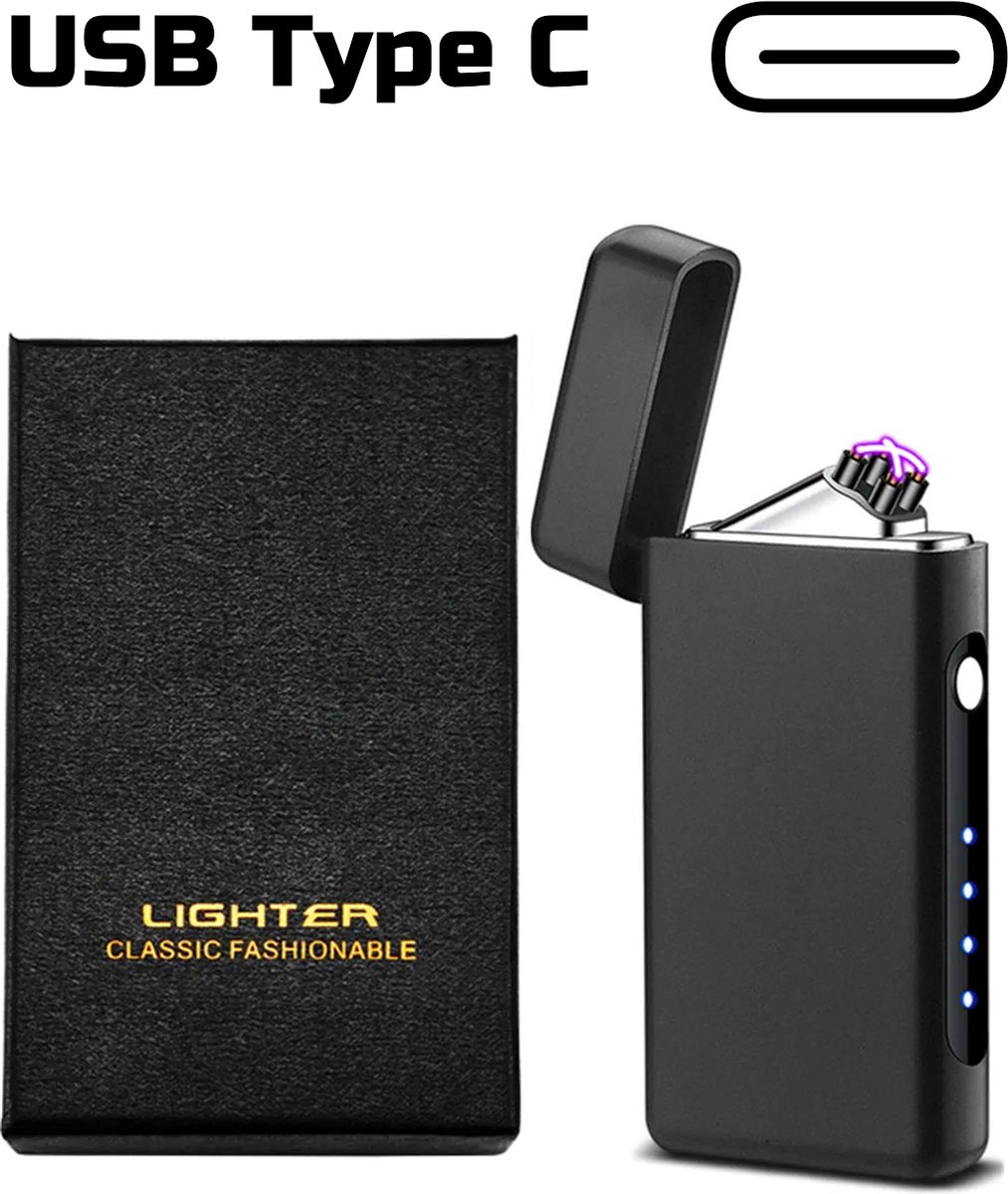 Goedkoopste Plasma aansteker Dual ARC - USB-C oplaadbaar - weerbestendig