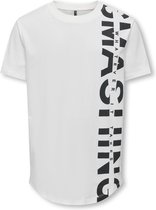 T-shirt Garçons ONLY KOBERIC S/ S TEE BOX JRS - Taille 170/176