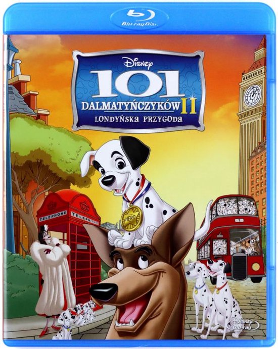 101 Dalmatiërs II: Het Avontuur van Vlek in Londen [Blu-Ray]