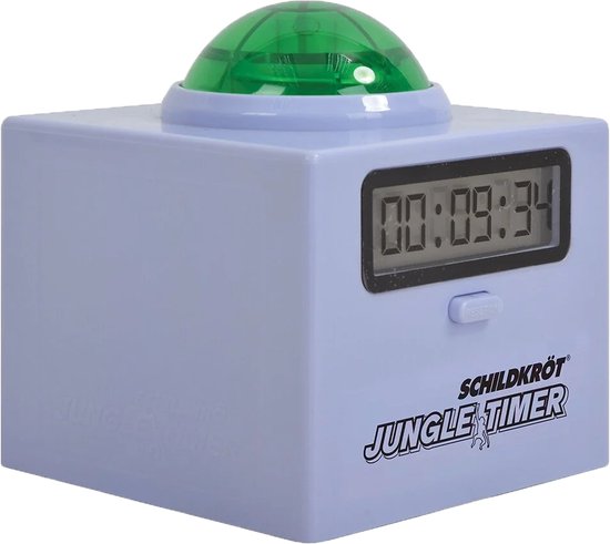 Schildkröt - Jungle timer - Timer met drukknop - Buzzer - Stopwatch - Schildkröt