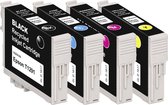 Basetech Inktcartridge vervangt Epson T1295, T1291, T1292, T1293, T1294 Compatibel Combipack Zwart, Cyaan, Magenta, Gee