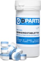 14x Dparts 2-fasen reinigingstabletten - 3,5g per tablet - reinigt en beschermt koffiemachine - Geschikt voor Jura Bosch Siemens EQ Miele Philips Saeco Krups - koffieolie tabletten reiniger reiniging koffie