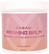 Cabau Lifestyle Warming Muscle Balm - Verwarmt je spieren - Verlicht na lichamelijke activiteit - Stimuleert je bloedcirculatie - 250 ml