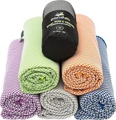 Bamboe reishanddoek / Sport - Reizen - Trekking - Badhanddoek / Ultralicht, superabsorberend, antibacterieel en sneldrogend / Beter dan standaard microvezel / Alle maten / Verkrijgbaar in 5 kleuren