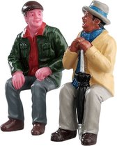 Lemax - Chatting With Old Friends, Set Of 2 uit de 2017 Collectie