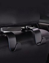 Waledano® Crochets pour appuie-tête de voiture - Crochet pour sac - Organisateur de voiture Pendentifs de siège de voiture - Siège de voiture - Cintres - 2 pièces