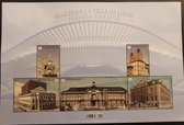 Bpost - 5 timbres - Expédition België - Places de Liège