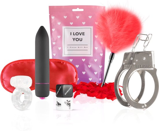 Loveboxxx - I Love You - Erotisch Cadeauset voor Haar - Erotisch Cadeauset voor Hem - Geschenkset
