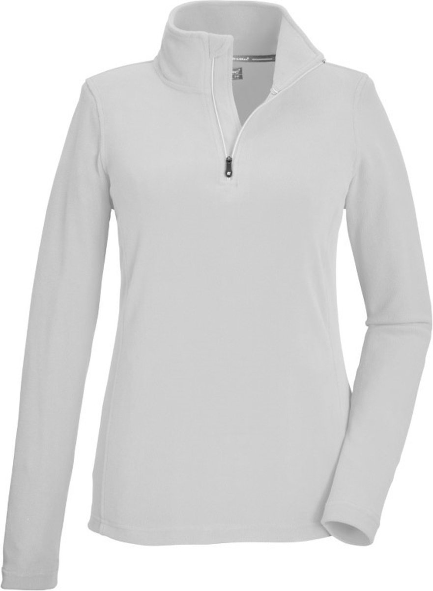 Killtec skipully dames - dames ski pully - 40880 - wit - korte rits - maat 46