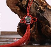 ihappybox'Chinese Opera Knot'-geschenk-decoratie-hanger-rood