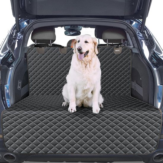 BOTC Couverture pour chien voiture - Housse de protection de coffre chien -  Couverture