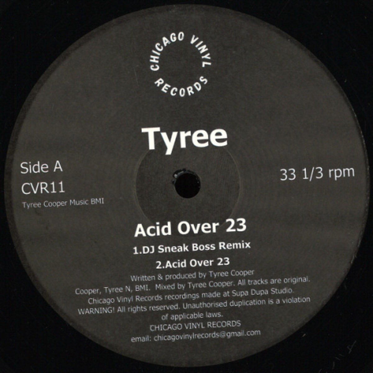 Tyree Cooper - Acid Over 23