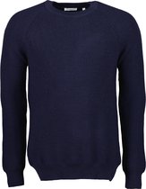 Knowledge Cotton Pullover - Modern Fit - Blau - XL